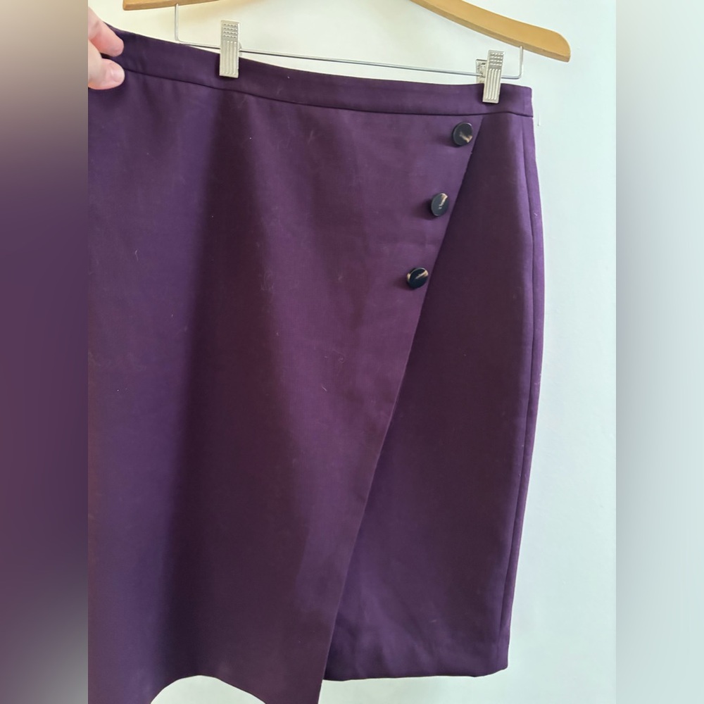 Ann Taylor Elegant Purple Women's Skirt